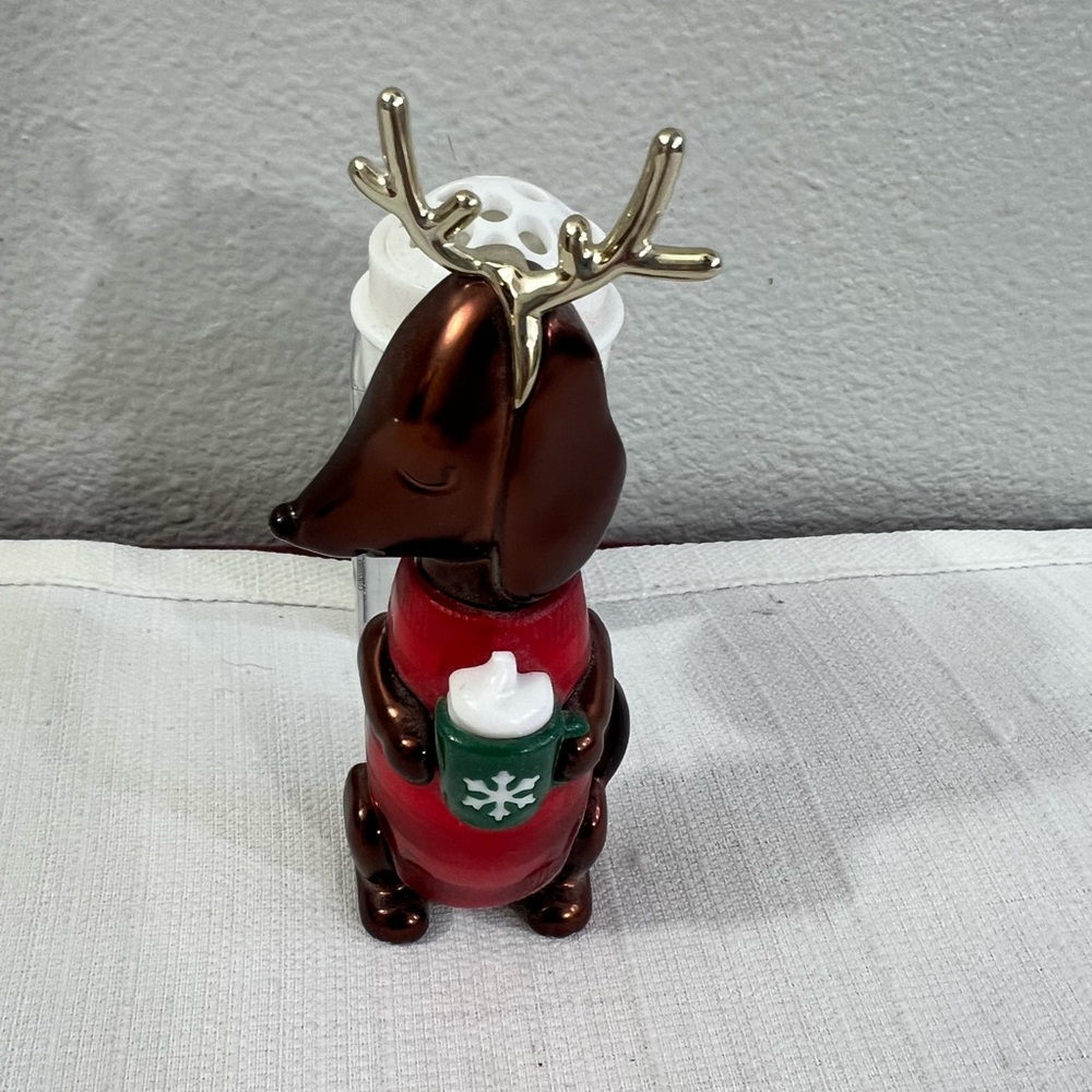 Bath and Body works reindeer dachshund wallflower